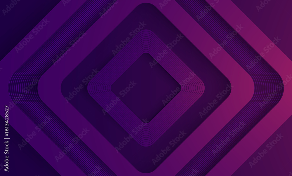 Wall mural abstract purple gradient background design for modern presentations and websites, offering dynamic d
