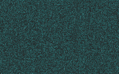Seamless teal glitter texture with small particles, ideal for festive backgrounds, sparkling overlays, and celebratory design elements.