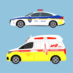 경찰차_구급차