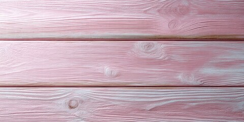 Pink Wooden Surface with Natural Grain