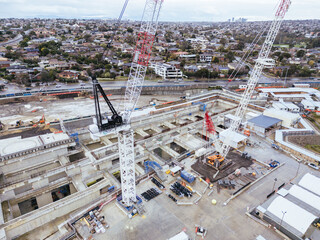 North East Link Under Construction in Melbourne Australia