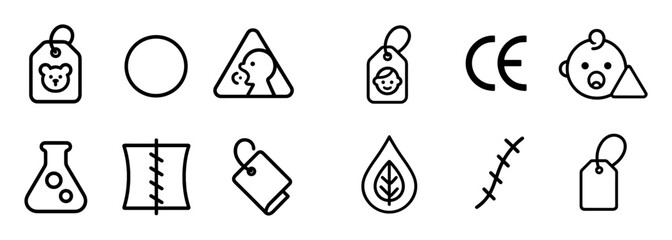 Minimalist Safety Icons
