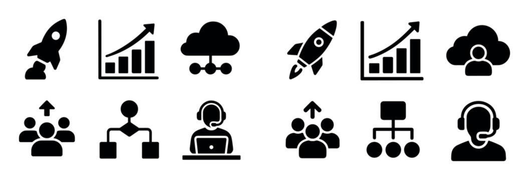 Entrepreneurship Icon Set