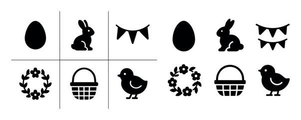 Easter Decor Icons