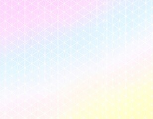 Fototapeta premium Delicate Pastel Geometric Pattern Background japanese patterns