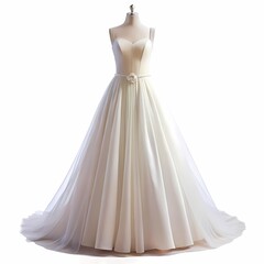 Elegant ALine Wedding Gown Bridal Dress Design Inspiration