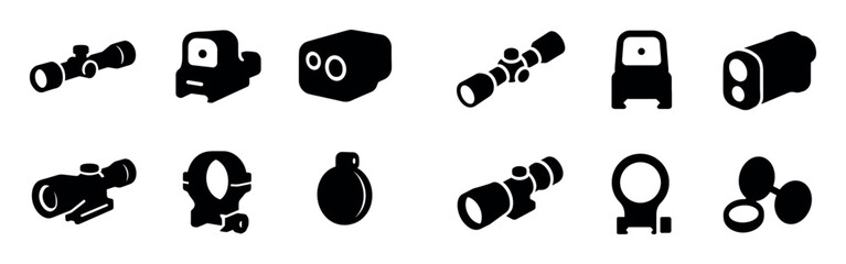 Hunting Scope Icons