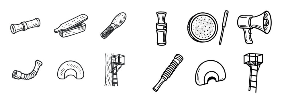 Hunting Call Icons