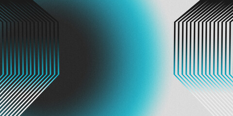 A Smooth mixing teal white black grainy gradient color flow with lines overlay texture background, music cover dance party poster design, grainy noise texture banner website header design, wallpaper