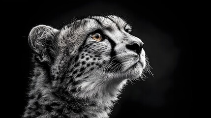 Obraz premium Powerful and Elegant Cheetah Portrait