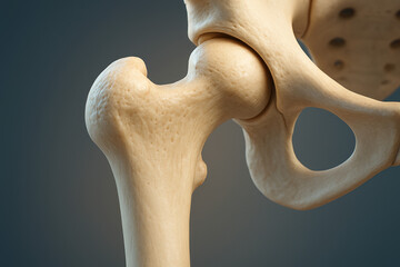 Human Hip Joint Illustration