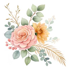 vector illustration of a rose