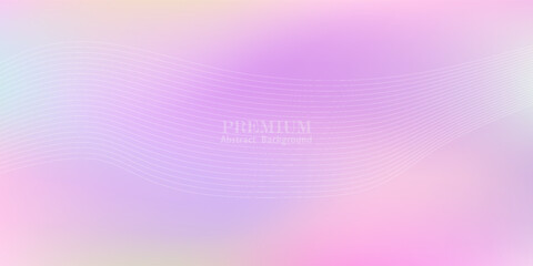 Naklejka premium Pink and mauve nacre holo seamless pattern. The abstract waves on a pearlescent pastel bg. Foil pearl holographic wallpaper featuring gentle unicorn fantasy tones.eps10