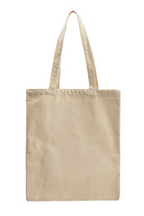 cotton canvas  bag with two handles, Isolate on a white background