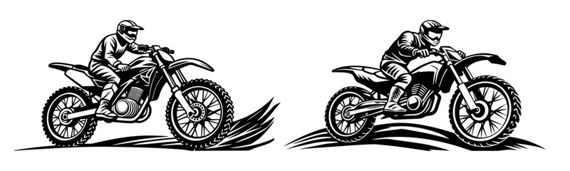 man on motorcycle offroad