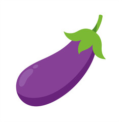 eggplant on transparent background