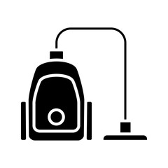 Vacuum cleaner icon vector. dust illustration sign. cleaning symbol.