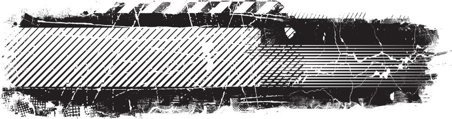 Grunge textured banner with rough edges. Speckled texture. Overlay grunge texture . Simply place texture over any object to create grunge effect . Banner with scratched surface for your design. 