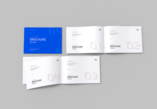 Landscape Brochure Mockup