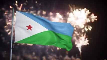 Djibouti Celebrates Flag & Fireworks!