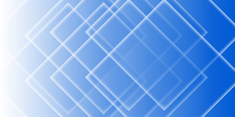 Light blue abstract background geometric design background. Abstract background featuring transparent overlapping blue squares perfect for business, technology, or digital presentations, modern web.