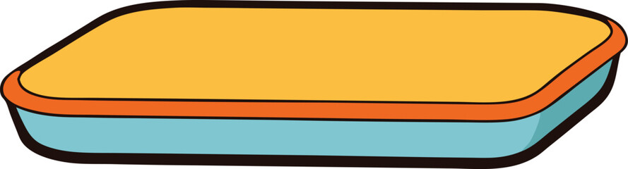 Obraz premium soap tray vector illustration on transparent background