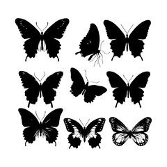 Naklejka premium Car Silhouette Set