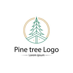 Pine tree logo