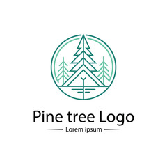 Pine tree logo