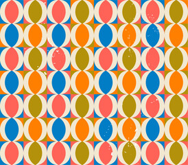 abstract pattern, seamless texture, modern style, with circles, strokes and splashes