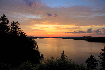 Sunset on Campobello Island