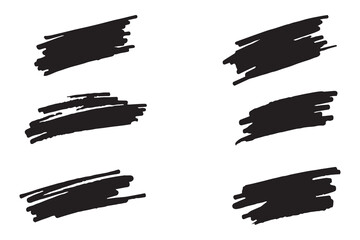 Colorful brush strokes, dirty brush effect, grungy brush stroke set, stroke brush effect set