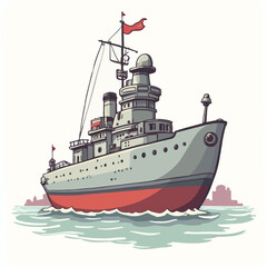 Battle Ship Very Cool Design