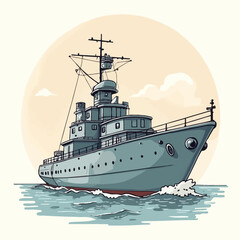 Battle Ship Very Cool Design