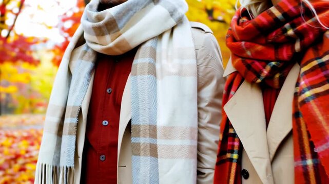 Stylish Autumn Fashion Walk