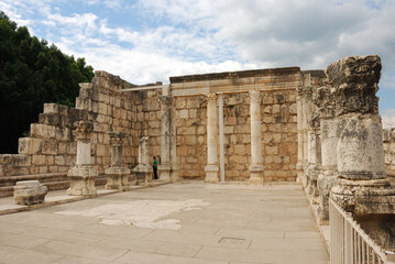 Cafarna&uacute;m junto al Mar de Galilea, Norte de Israel