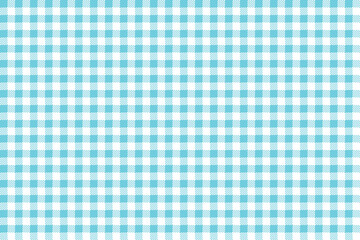 Cyan and white color plaid pattern background. plaid pattern background. Seamless pattern.
