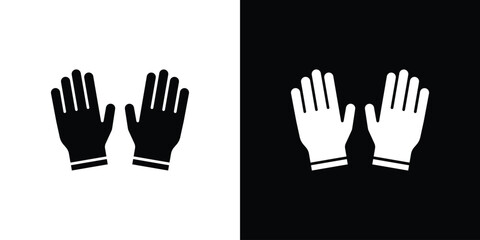 Gloves icon or logo isolated sign symbol vector illustration Collection