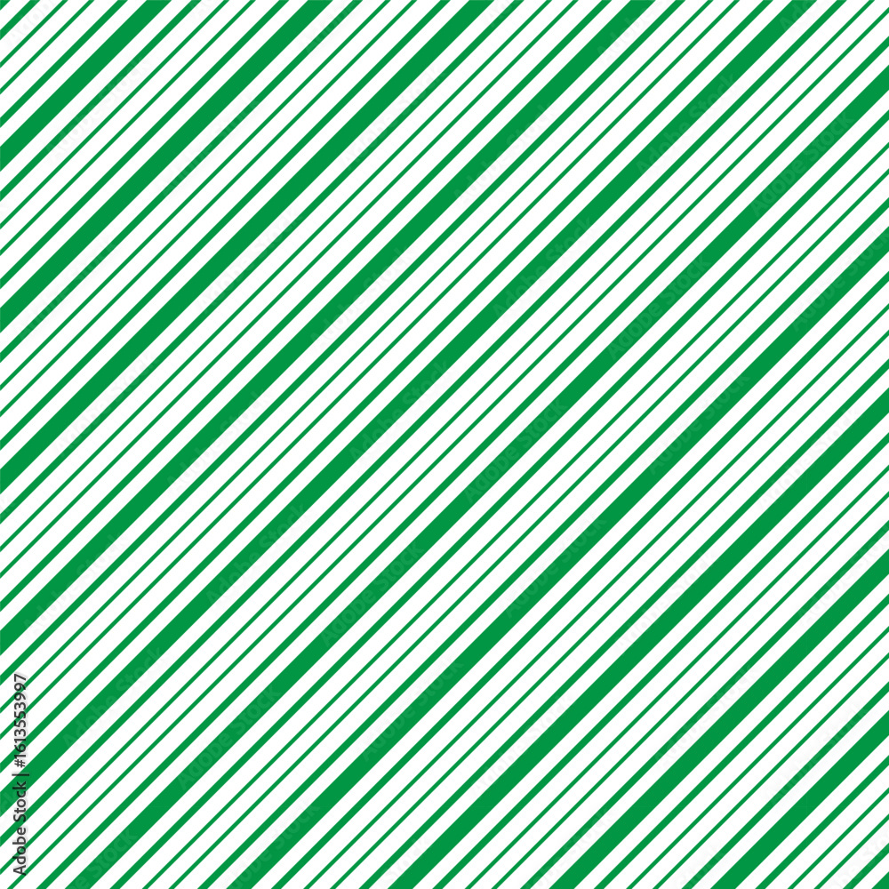 Canvas Prints striped seamless pattern for christmas.diagonal stripes lines abstract repeat pattern in green isola