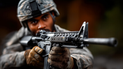 Fototapeta premium Weapons Systems Check