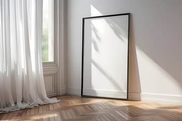 empty room with a window