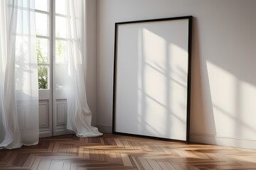 Fototapeta premium empty room with window