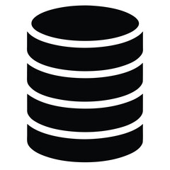 database vector icon