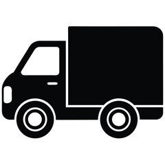 delivery truck vector icon