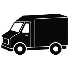 delivery truck vector icon