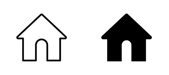 Home icon stock illustration