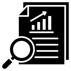 Reporting Glyph Icon