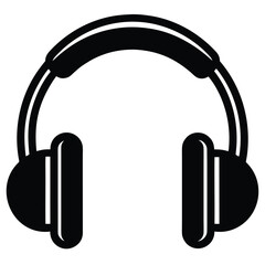 headphones music vector icon