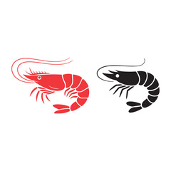 shrimp vector illustration