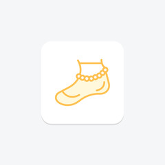 Anklet, vector, pixel perfect, illustrator file